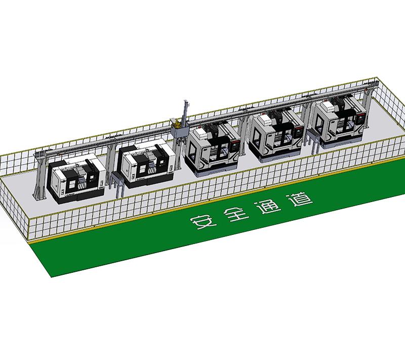TF40D dual-station automatic production line