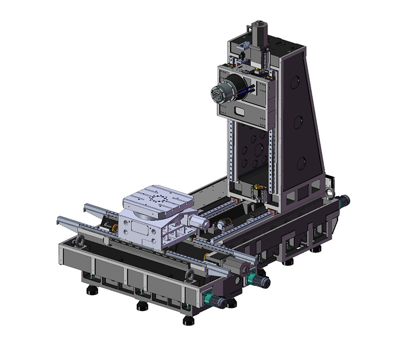 TH6363D horizontal machining center (inverted T)